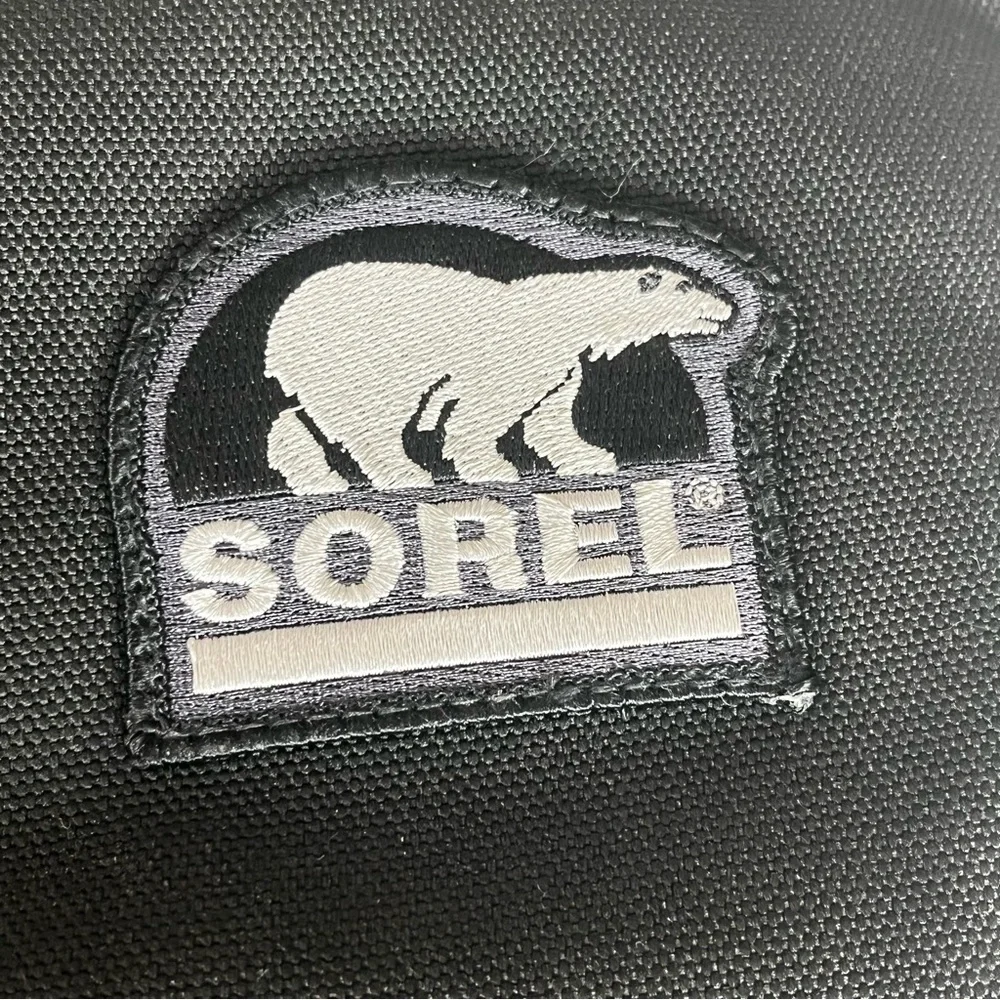 SOREL Men's Black Glacier Insulated Waterproof Boot - Size 8